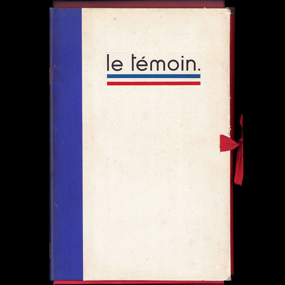 Paul Iribe - Le Témoin, collection complète (1933-1935)
