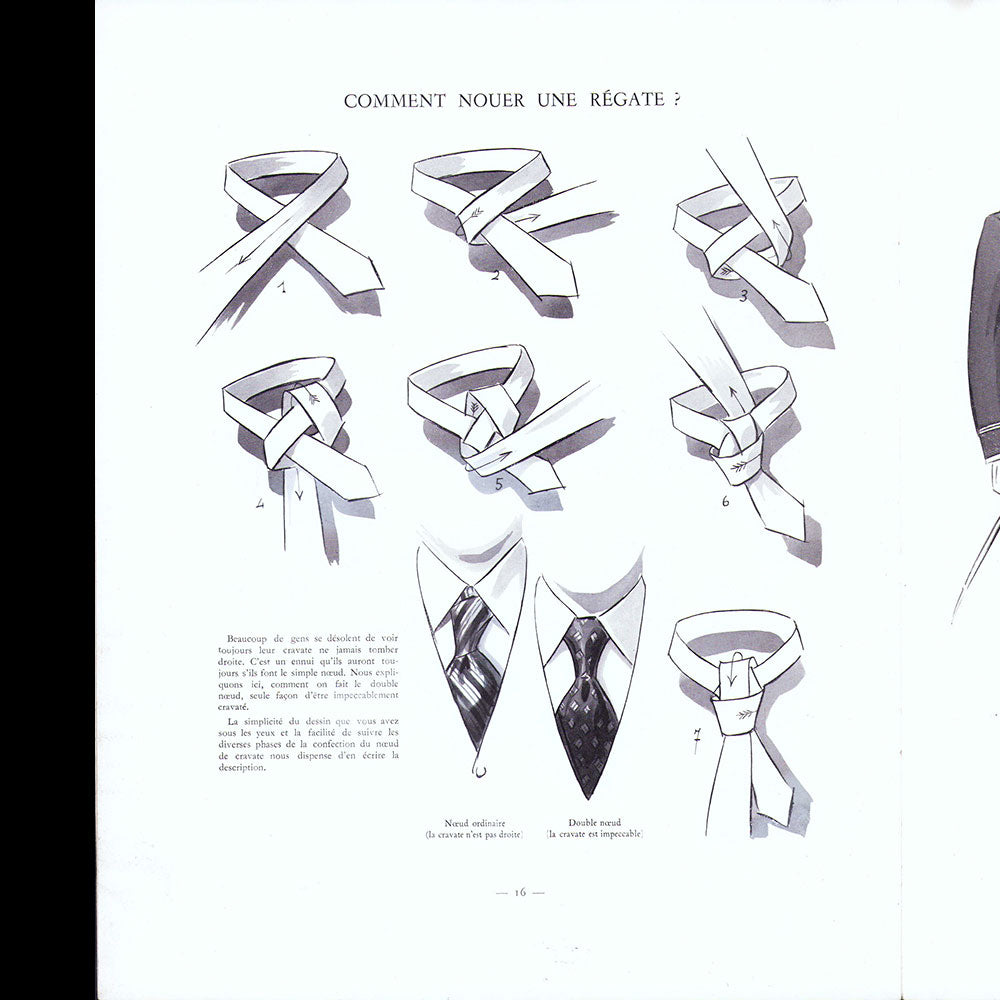 Le Journal de Monsieur, revue mensuelle de la mode masculine - Réunion de 10 numéros de l'année 1935