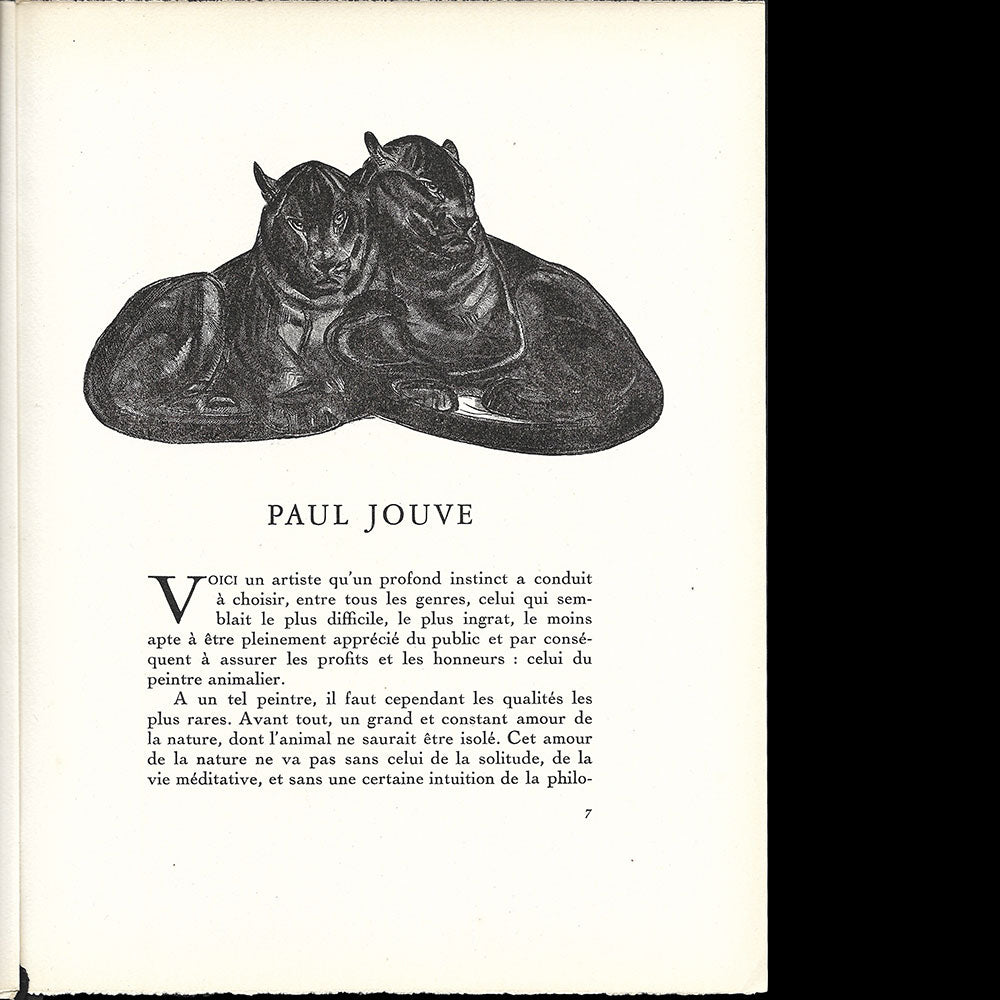 Paul Jouve - Les Artistes du Livre (1931)