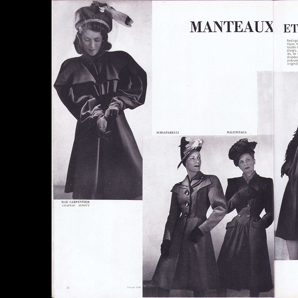 L’Art et la Mode (mars-avril 1945), couverture de Touchagues