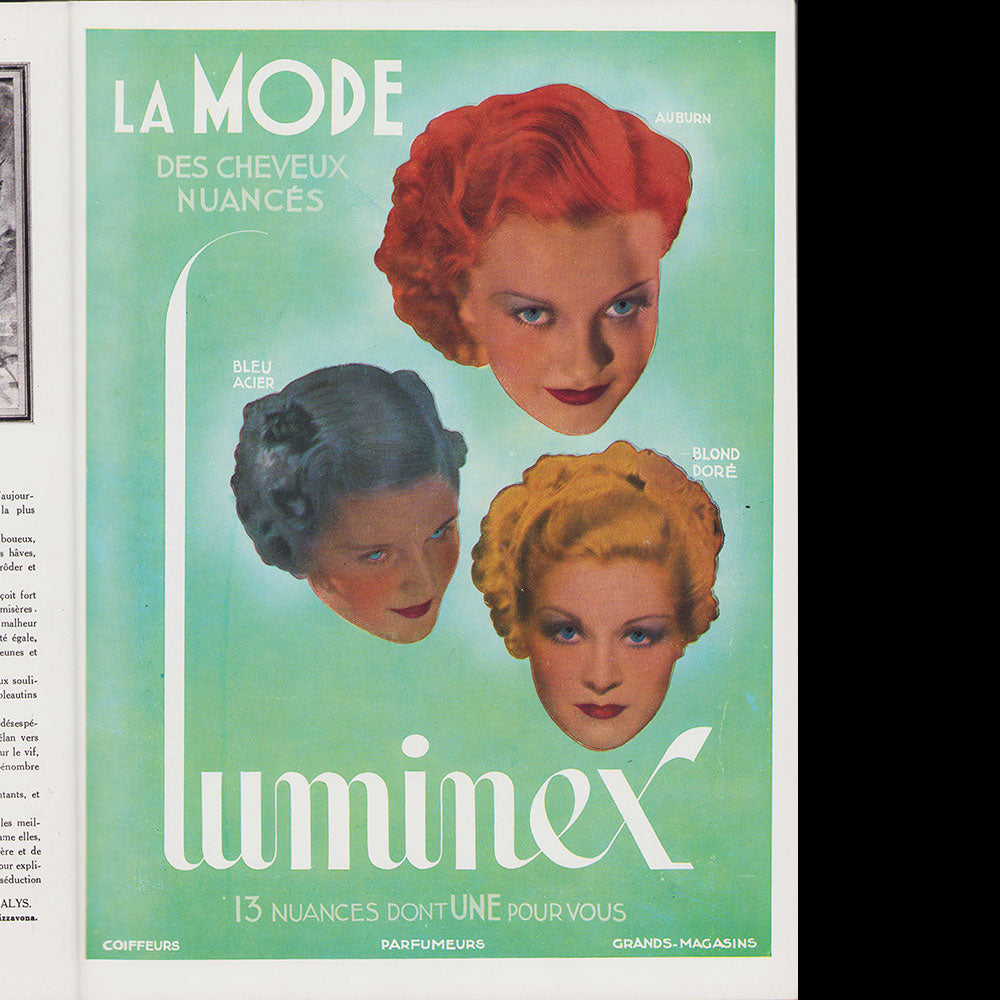 L'Officiel de la mode et de la couture de Paris - mai 1936