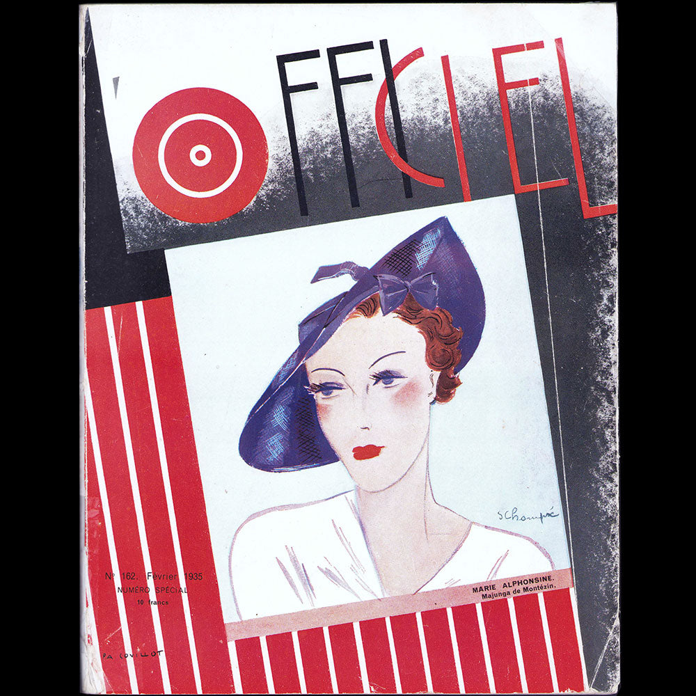 L'Officiel de la mode et de la couture de Paris - février 1935