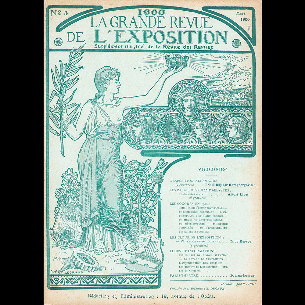 1900, La Grande Revue de L'Exposition, n°5 (mars 1900)