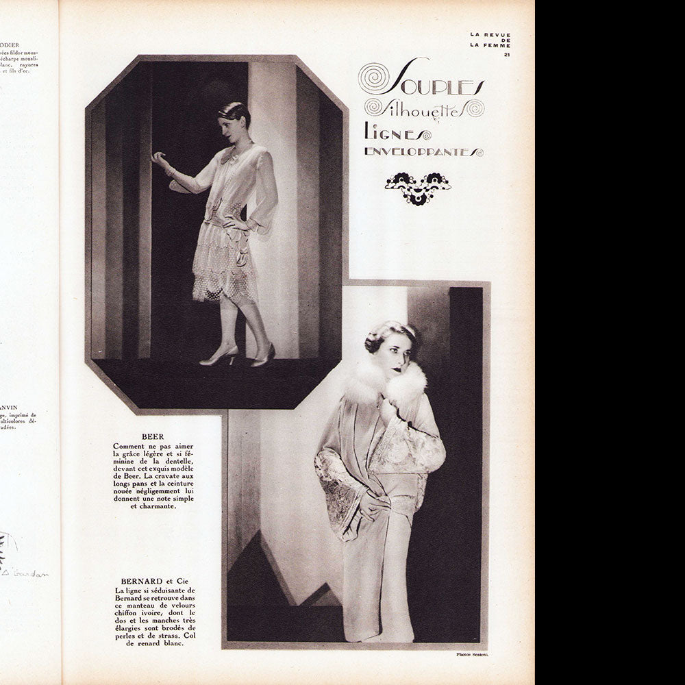 La Revue de la Femme, n°7 (juin 1927), couverture de Caplen