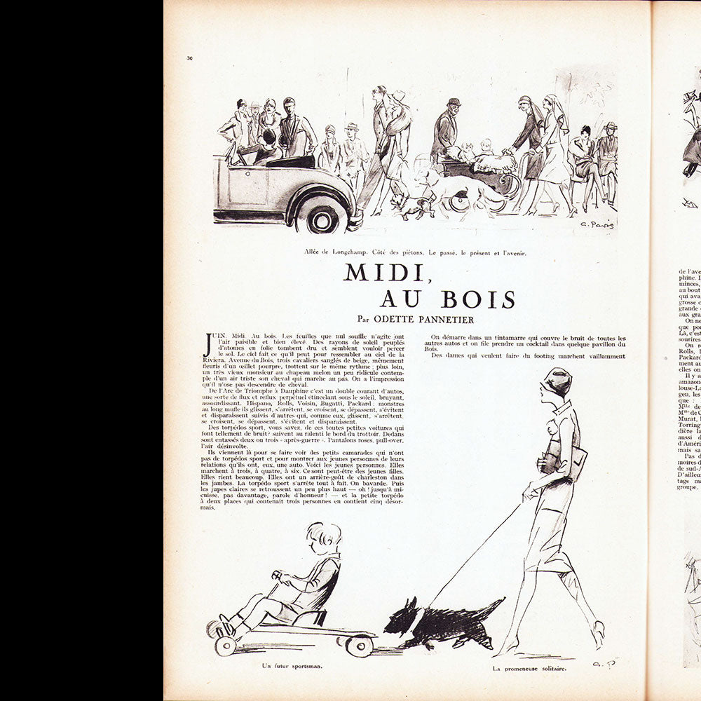 La Revue de la Femme, n°7 (juin 1927), couverture de Caplen