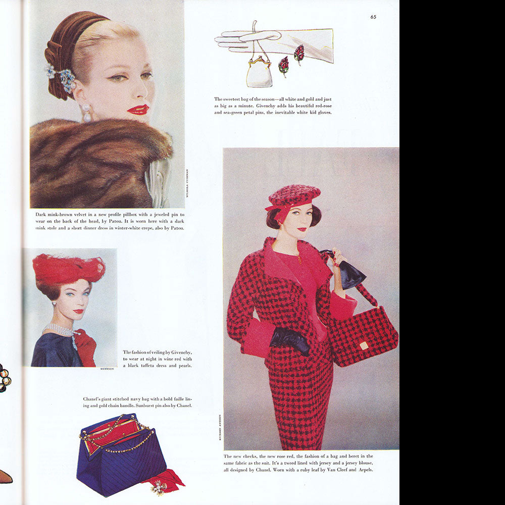 Ladies Home Journal (September 1957), Paris Fahsions