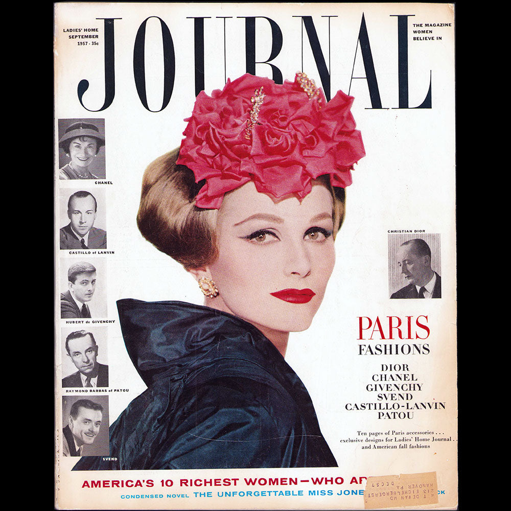 Ladies Home Journal (September 1957), Paris Fahsions