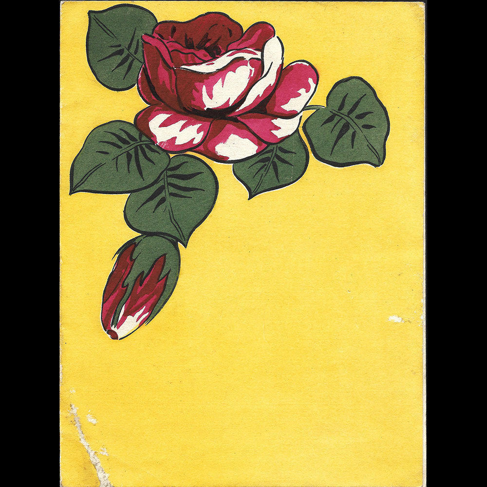 Lanvin - Invitation, Jeanne Lanvin vous présente ses compliments (circa 1910)