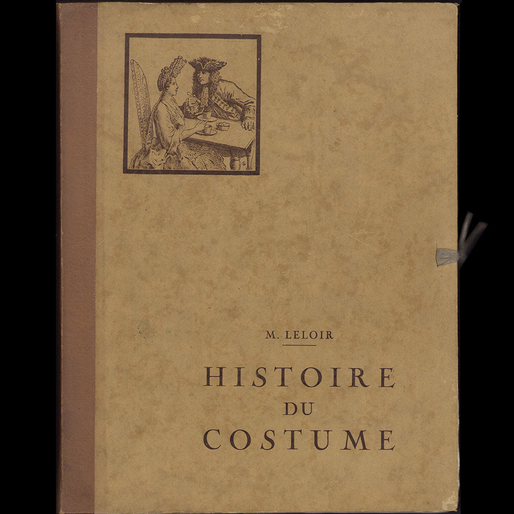 Maurice Leloir - Histoire du costume de l'antiquité à 1914, Réunion des 5 tomes (1933-1938)