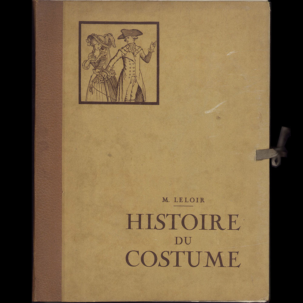 Maurice Leloir - Histoire du costume de l'antiquité à 1914, Réunion des 5 tomes (1933-1938)