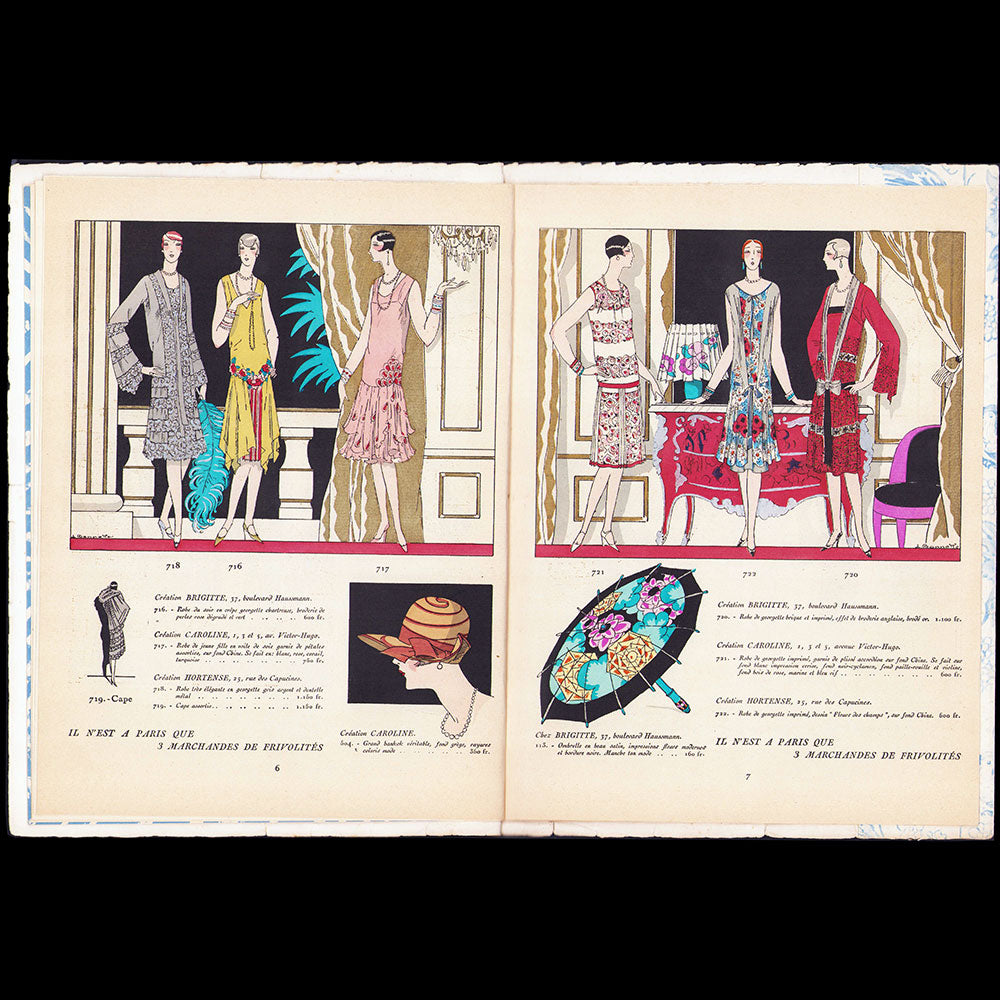 Les Frivolités et le Bon Goût, n°2, couverture de Pierre Brissaud (1922)