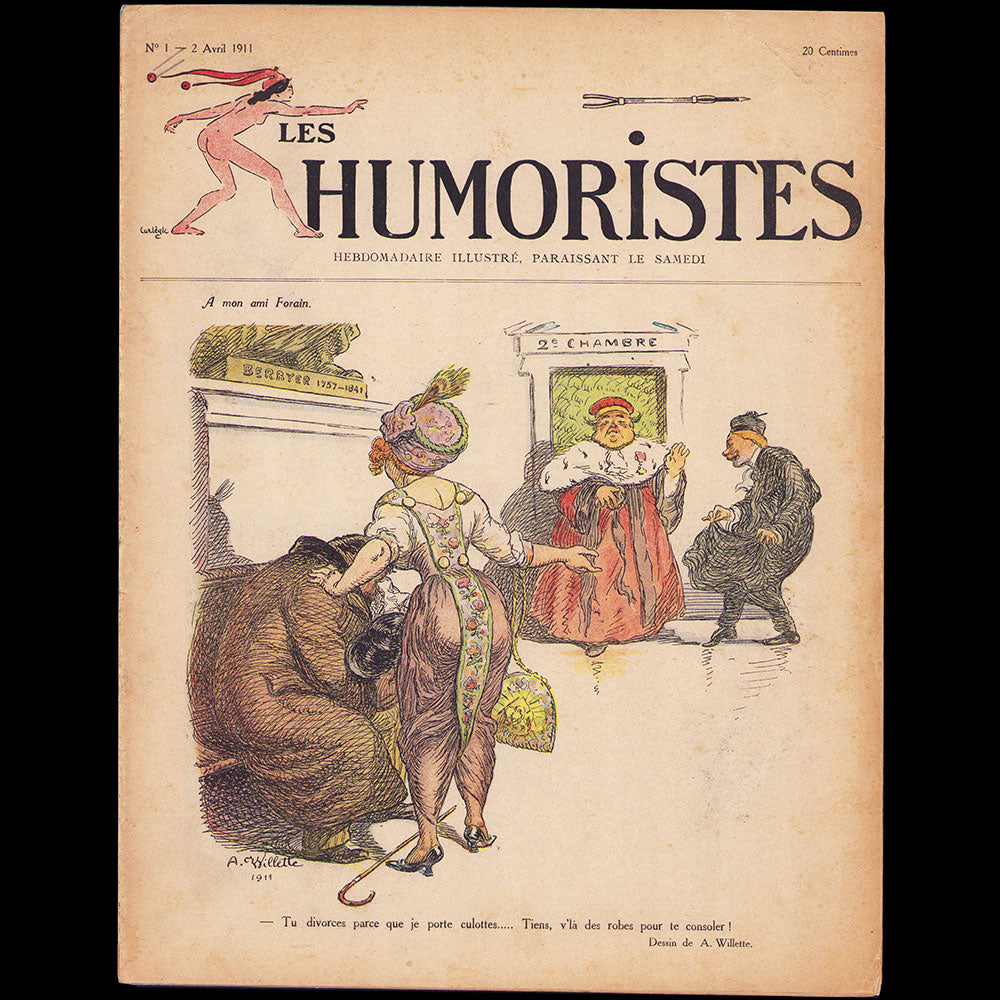 Poiret - Les humoristes (2 avril 1911)