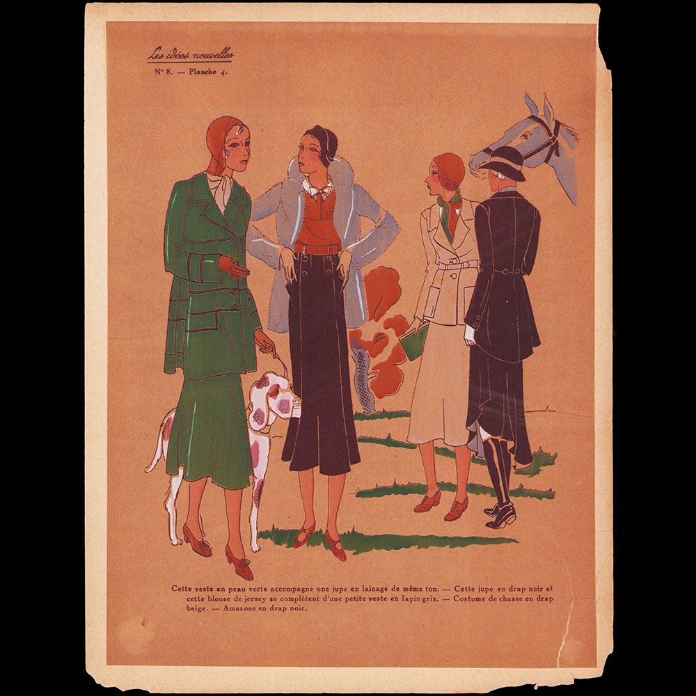 Les Idées Nouvelles de la Mode et des Arts, n°8, circa 1925-1930