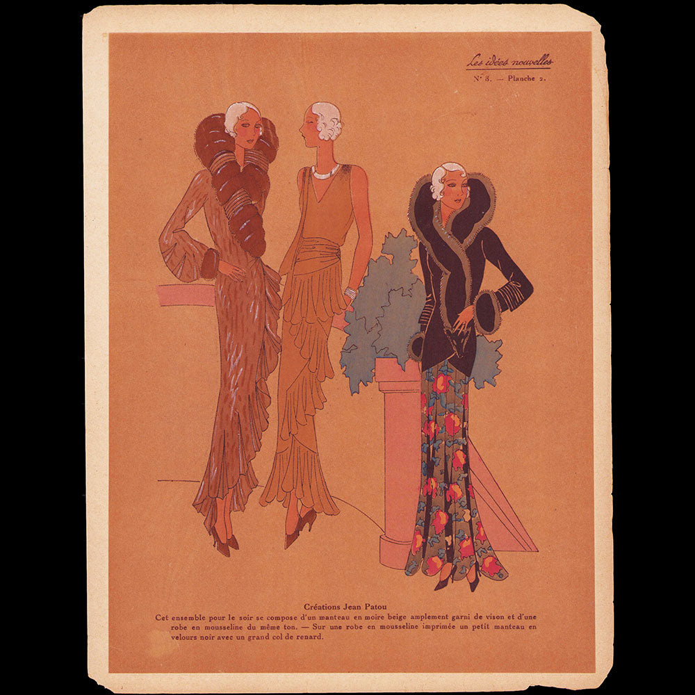 Les Idées Nouvelles de la Mode et des Arts, n°8, circa 1925-1930