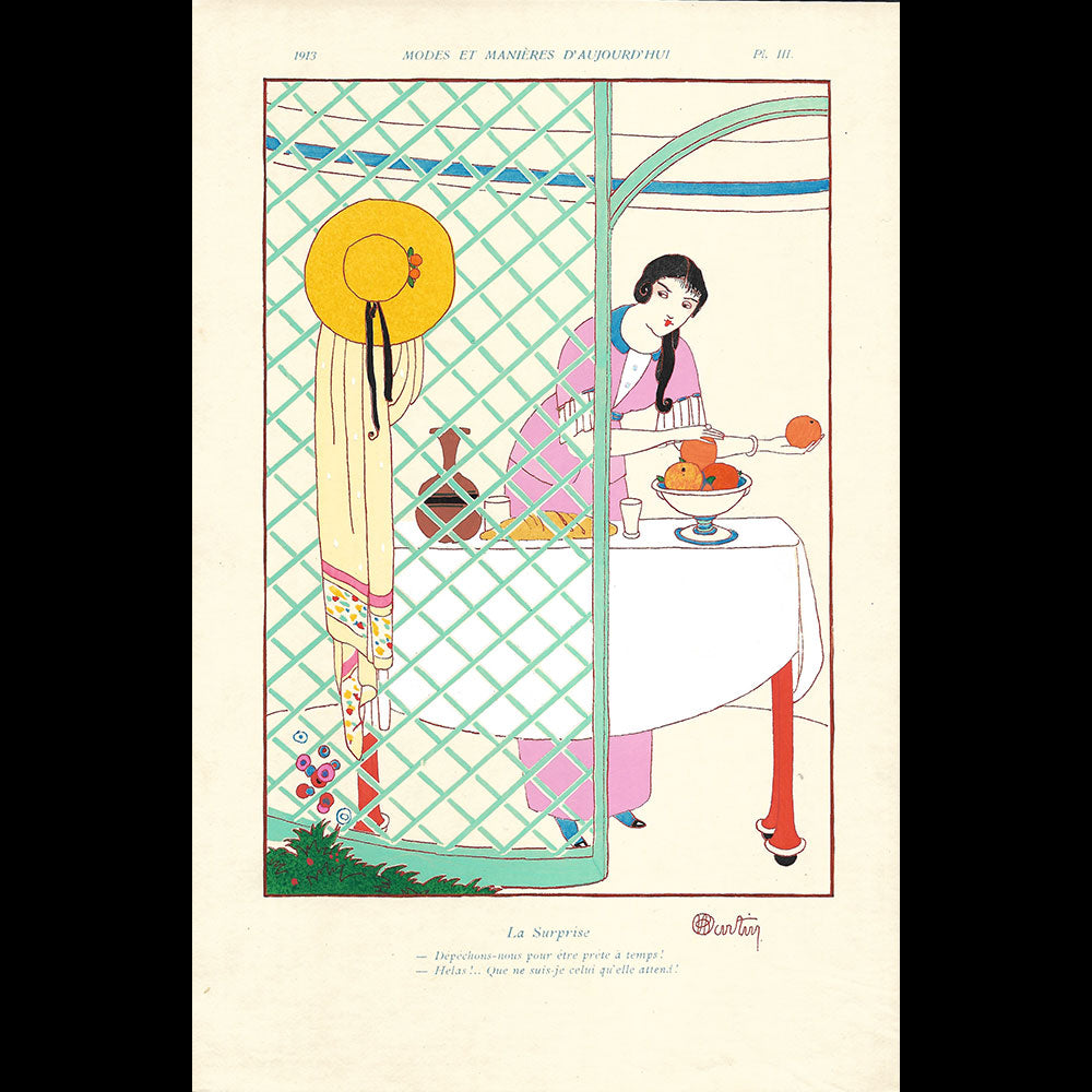 Modes et Manières d'aujourd'hui, par Charles Martin (1913)