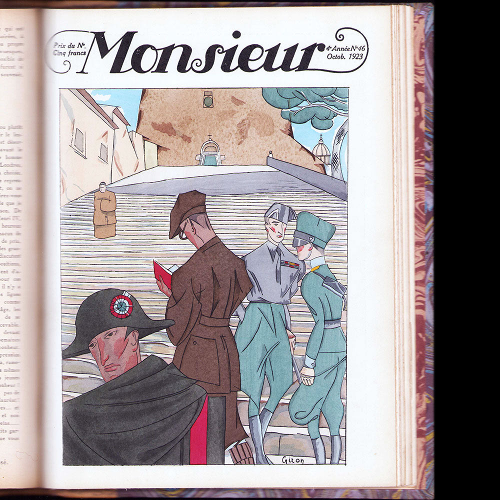 Monsieur, Revue des élégances - Réunion des 12 livraisons de janvier à décembre 1923