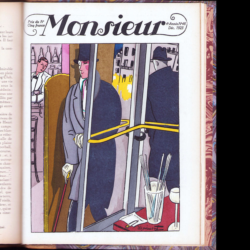 Monsieur, Revue des élégances - Réunion des 12 livraisons de janvier à décembre 1923