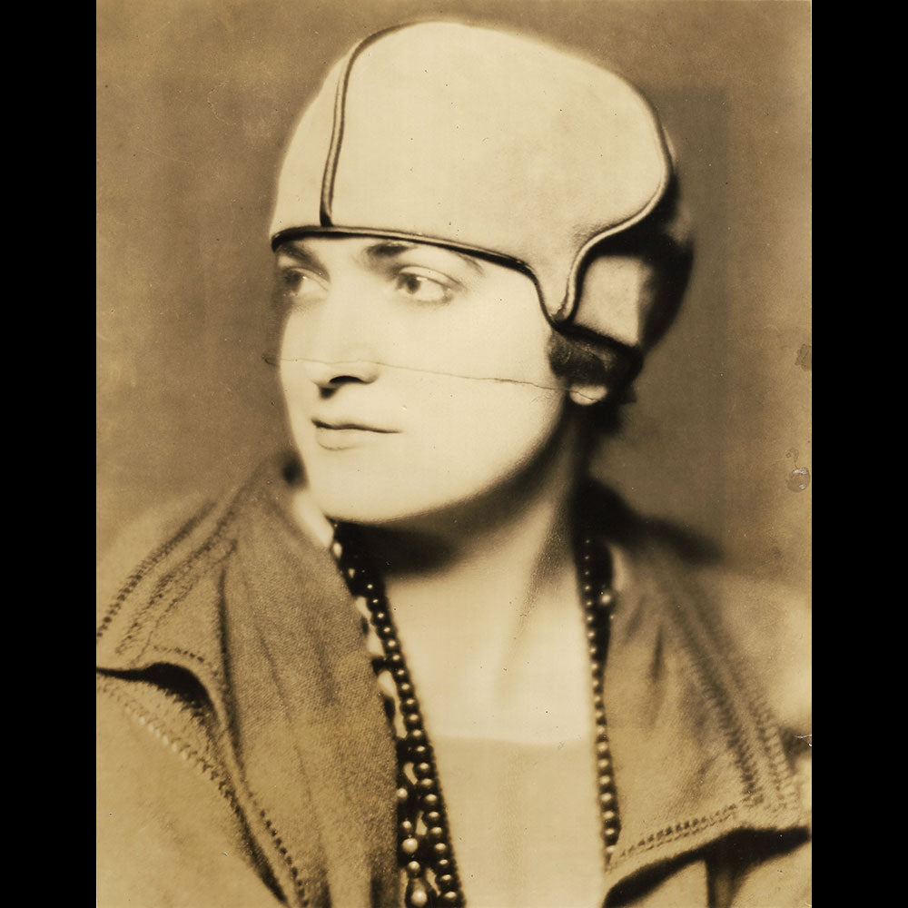 Madame Géo - Portrait de la couturière, tirage de Nickolas Muray (1925)
