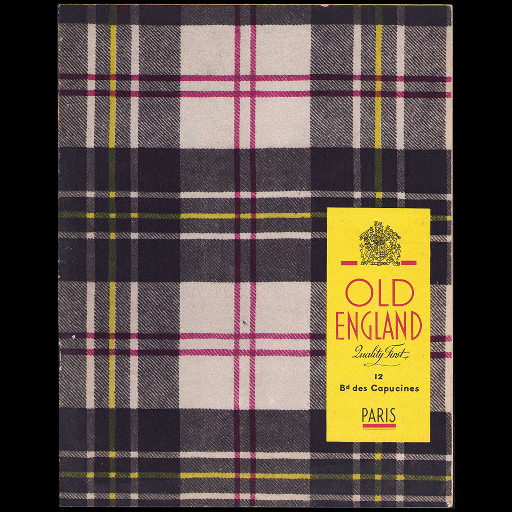 Old England - Catalogue pour l'hiver 1936-1937