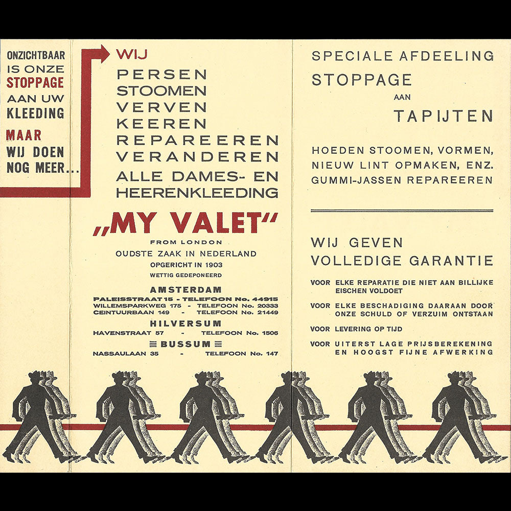 Onzichtbaar - Document publicitaire (1930-1940s)