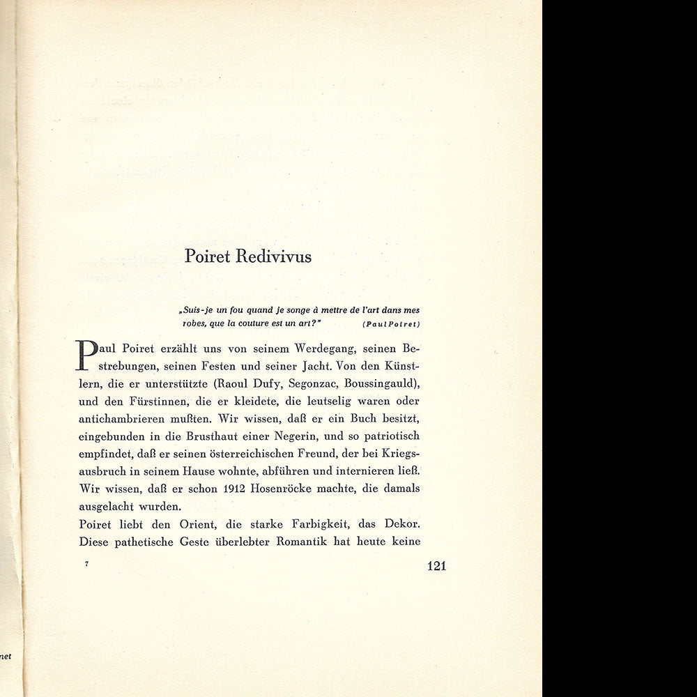 Mode in Paris von Kathe von Porada (1932)