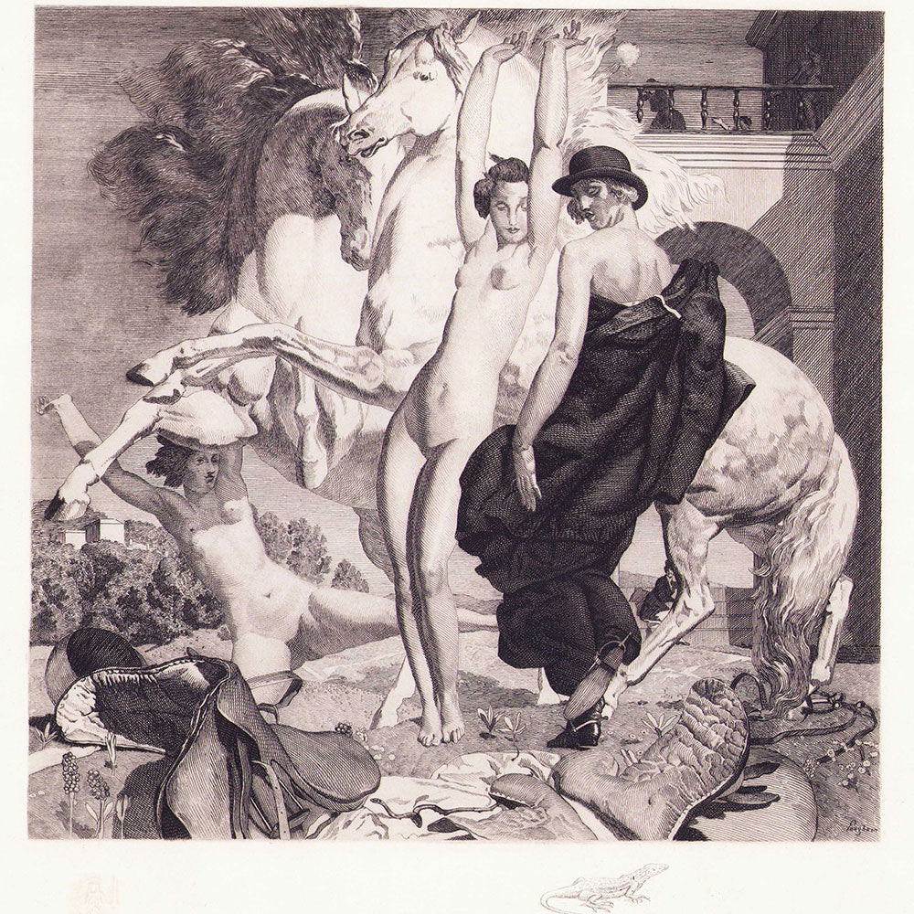 Eugène Robert Poughéon - Le Serpent (1930)