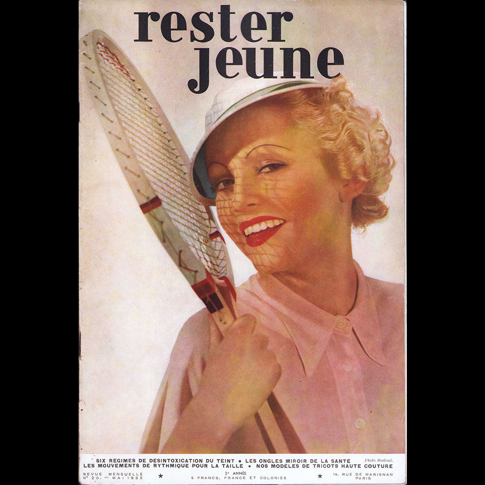 Rester Jeune, mai 1935