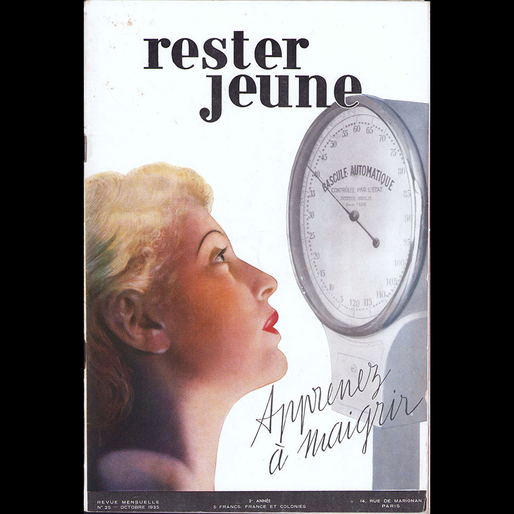 Rester Jeune, octobre 1935