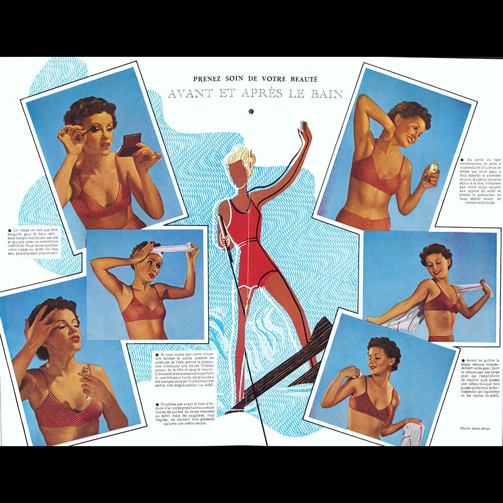 Rester Jeune, août 1936, couverture de Dora Maar