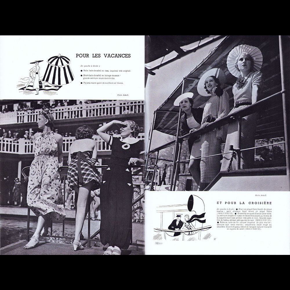 Rester Jeune, août 1936, couverture de Dora Maar