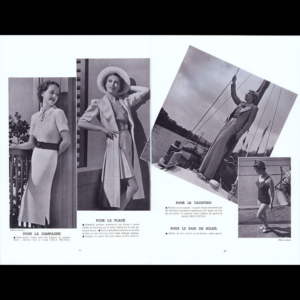 Rester Jeune, août 1936, couverture de Dora Maar