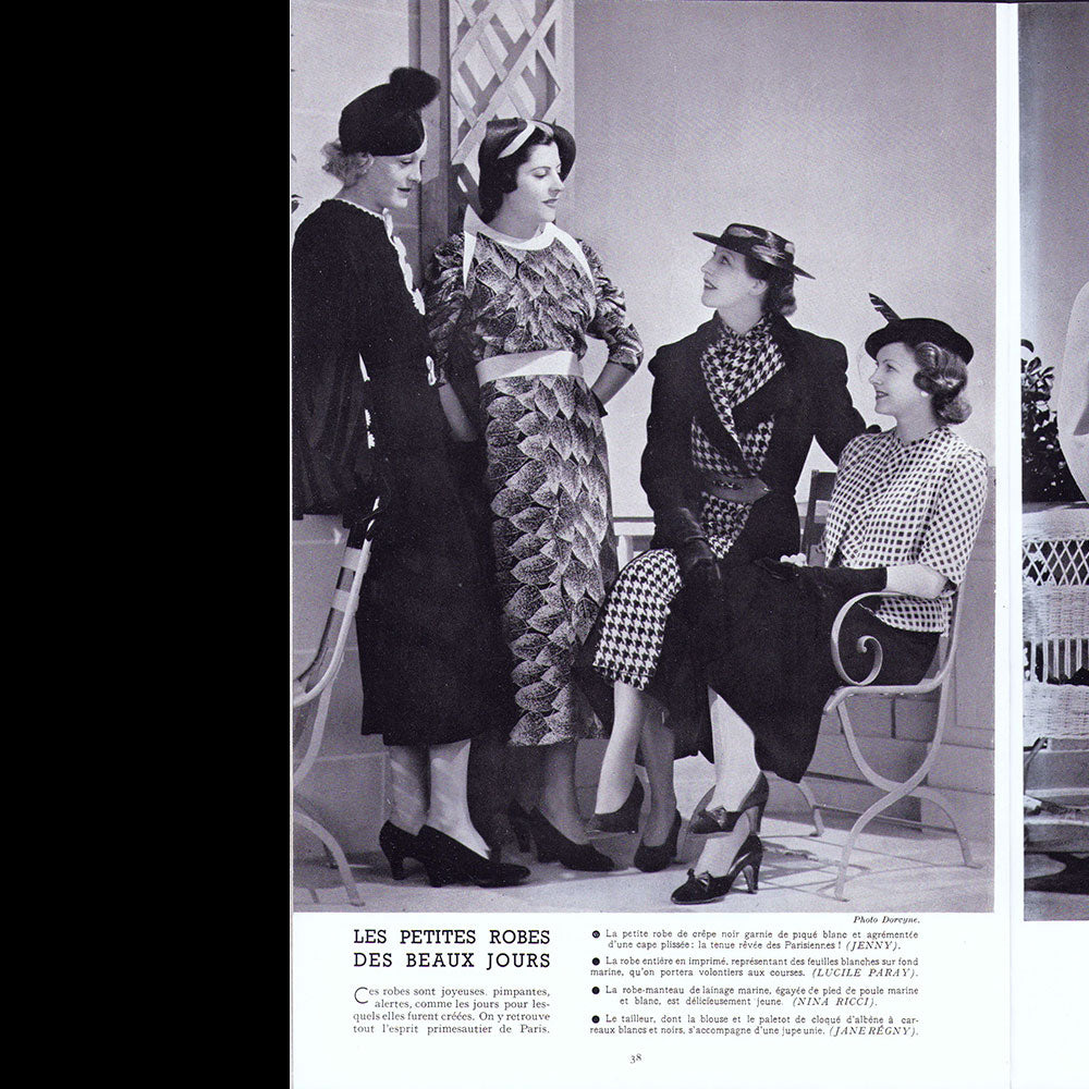 Rester Jeune, avril 1936