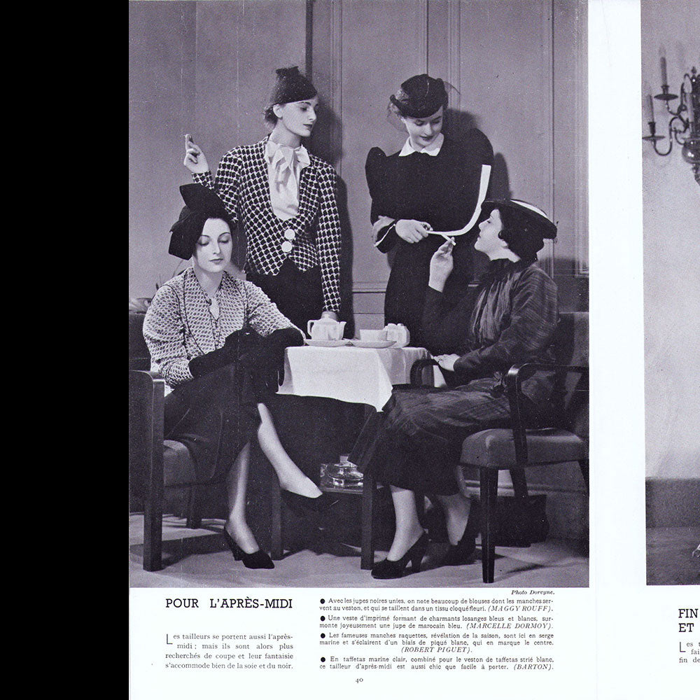 Rester Jeune, avril 1936