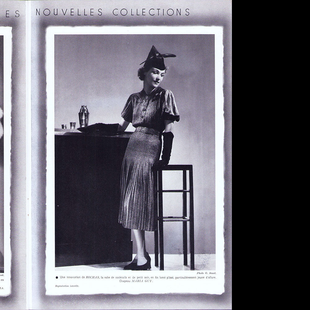 Rester Jeune, Octobre 1936, couverture de Dora Maar