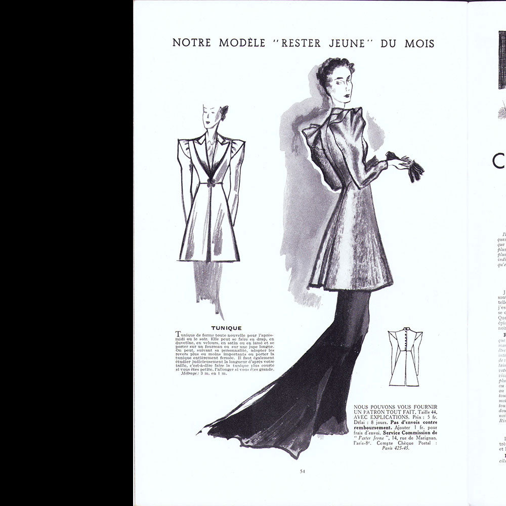 Rester Jeune, Octobre 1936, couverture de Dora Maar