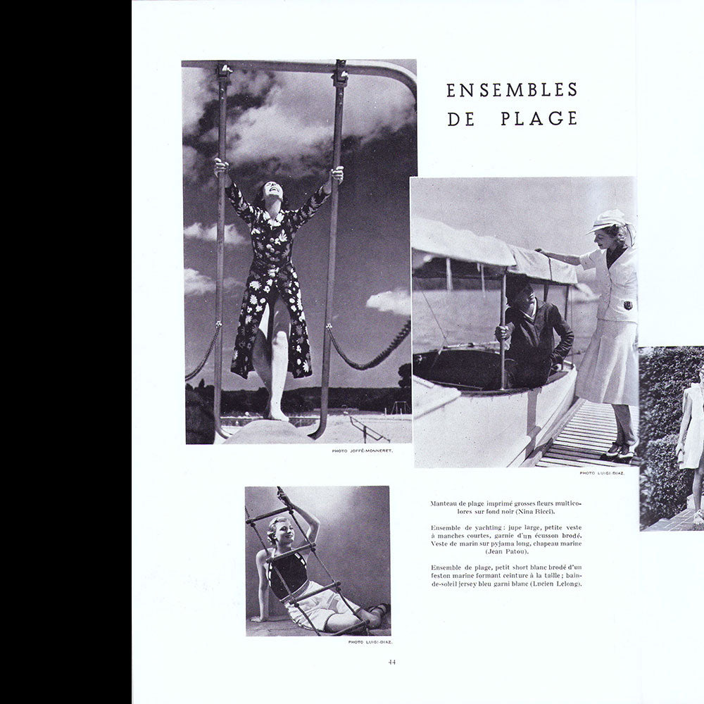 Rester Jeune, août 1937