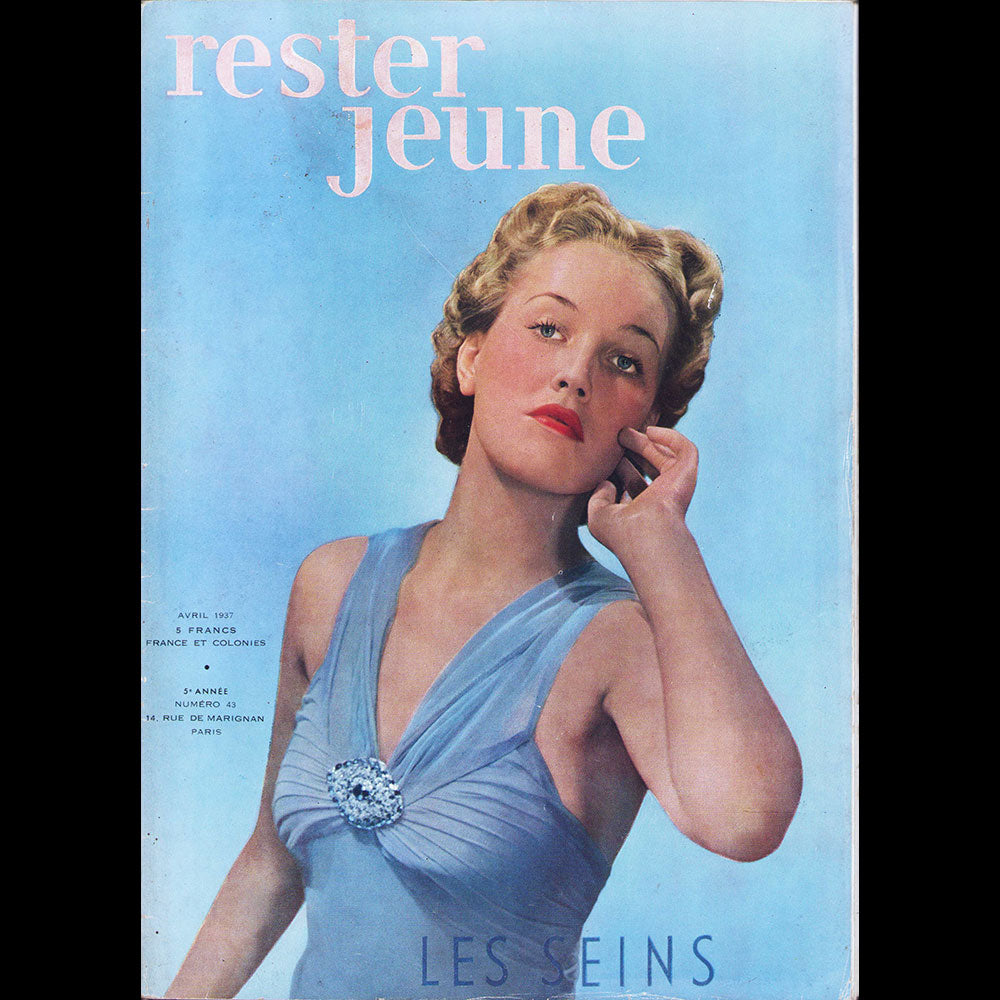 Rester Jeune, avril 1937