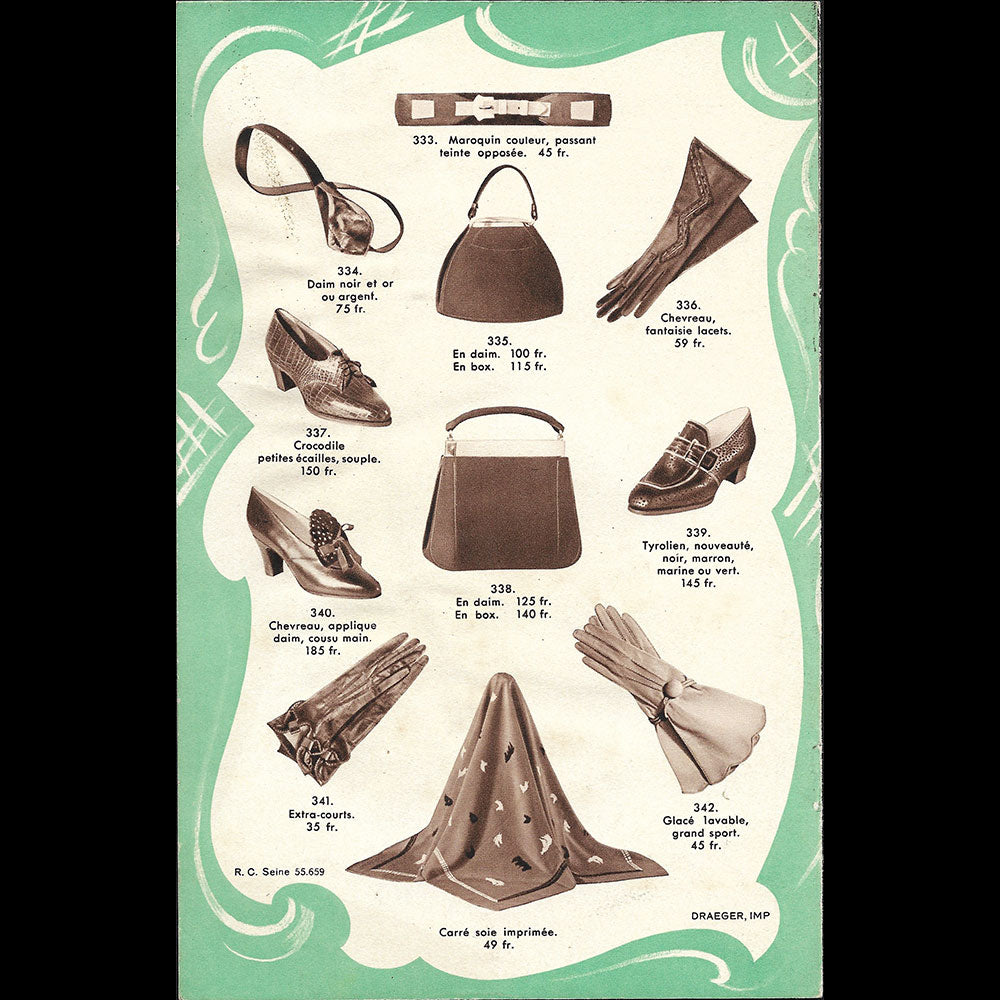 Succursale de Luxe de la Samaritaine, catalogue (1936)