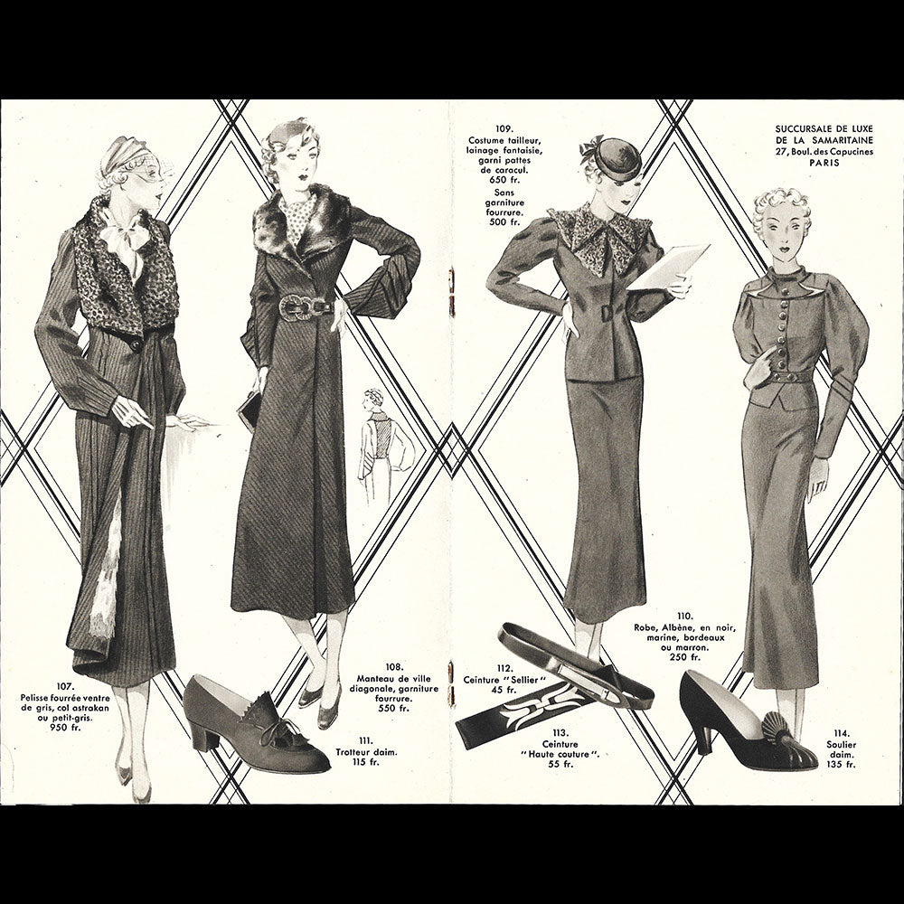 Succursale de Luxe de la Samaritaine - Grande Quinzaine, catalogue (1930s)