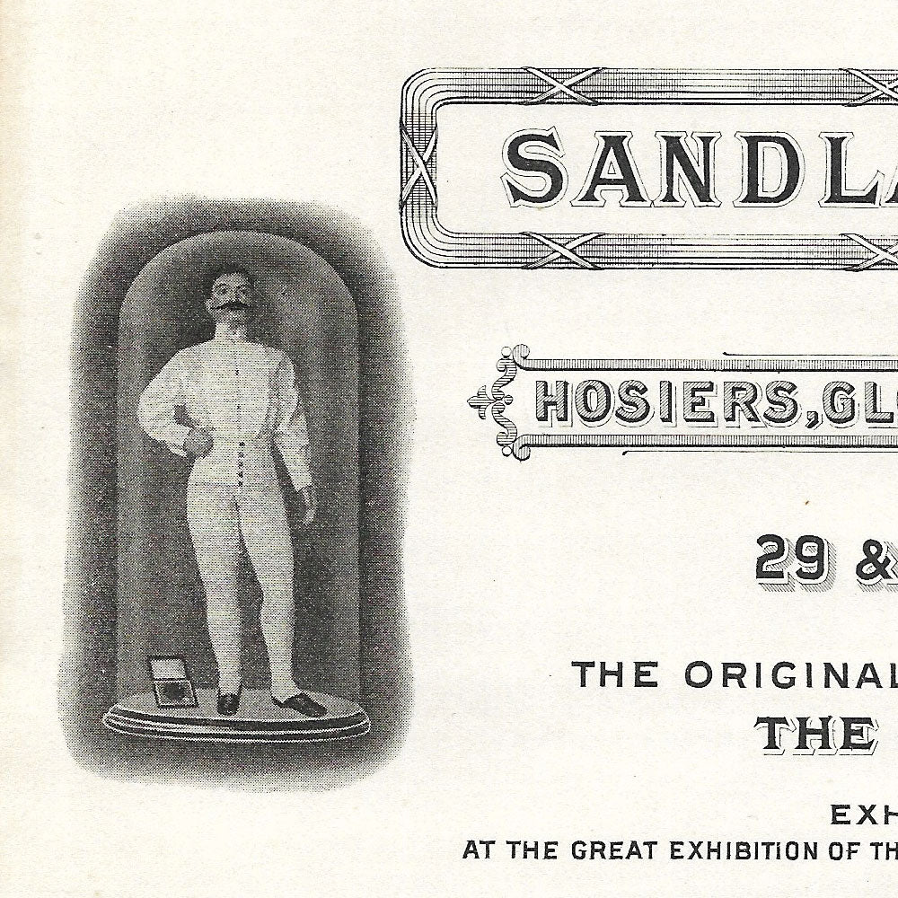 Sandland & Crane - Facture du chemisier, 29 & 31 Piccadilly London (1915)