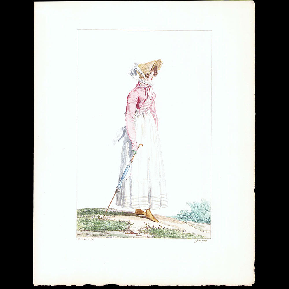 Documents pour l'Histoire du Costume de Louis XV à Louis XVIII, réunion de 9 planches (1911)