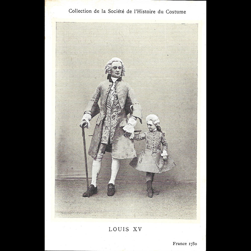 Collection de la Société de l'Histoire du Costume - Réunion de 10 cartes postales (1920s)
