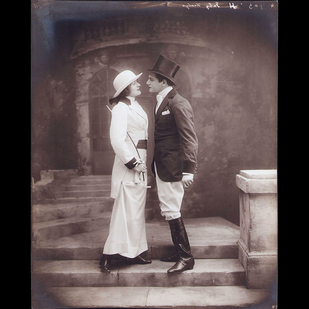 Gaby Deslys et Harry Pilcer, photographie du studio Talbot (1912)