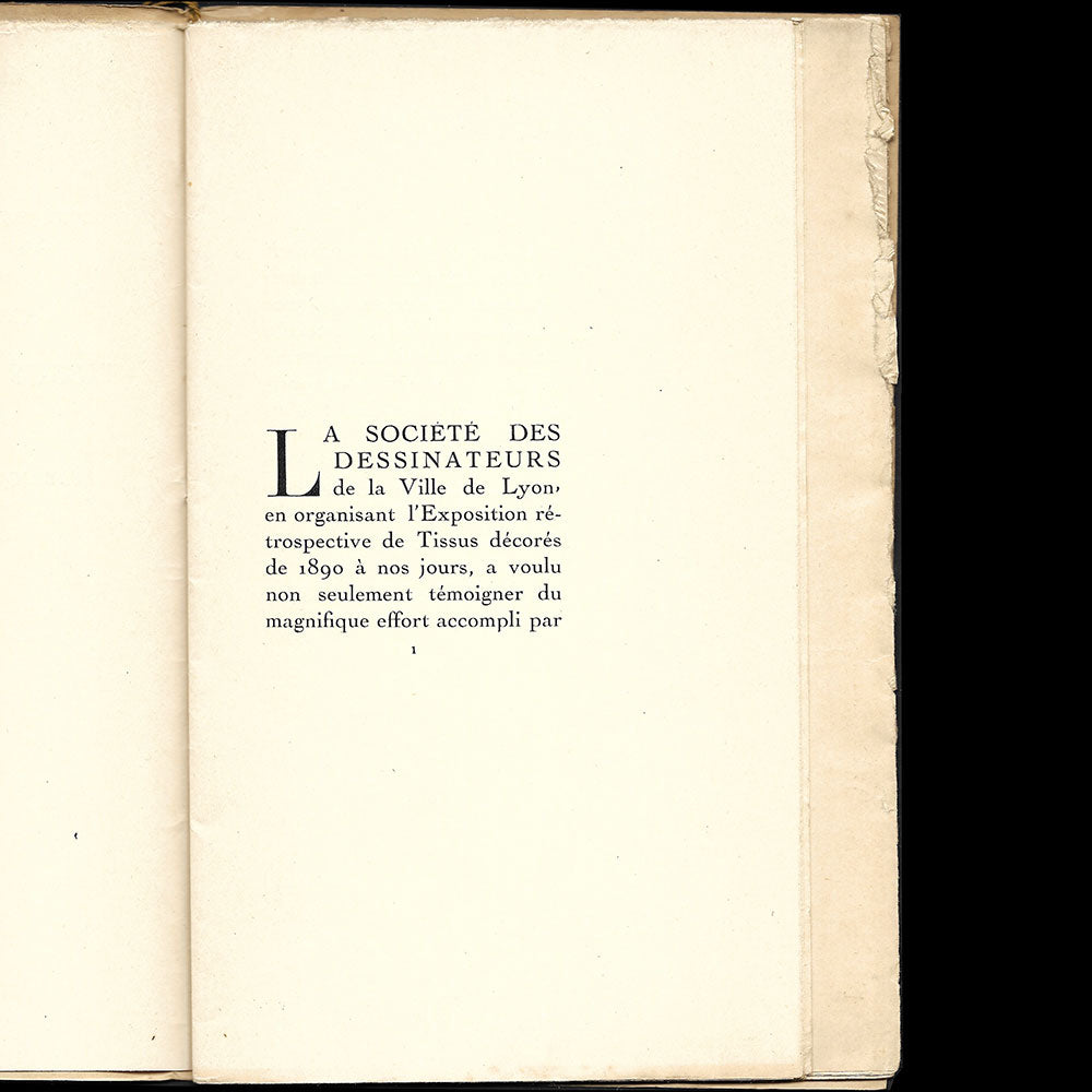 Les tissus modernes décorés de la fabrique lyonnaise de 1890 à 1920 (1921)