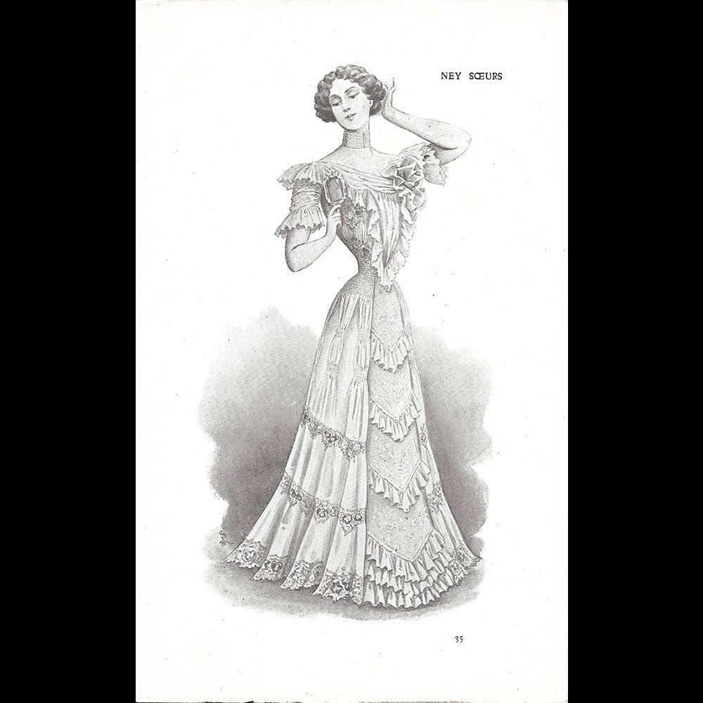 Exposition universelle de Paris - Les Toilettes de la Collectivité de la Couture (1900)
