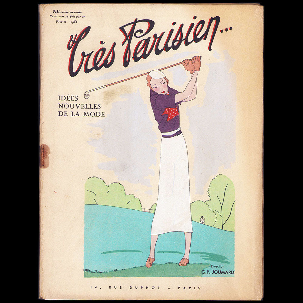 Très Parisien - Réunion de 10 des 11 numéros de l'année 1934