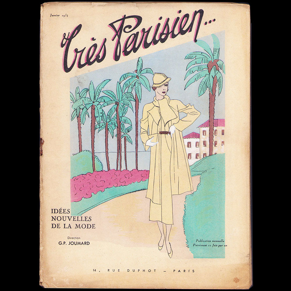 Très Parisien - Réunion de 10 des 11 numéros de l'année 1934
