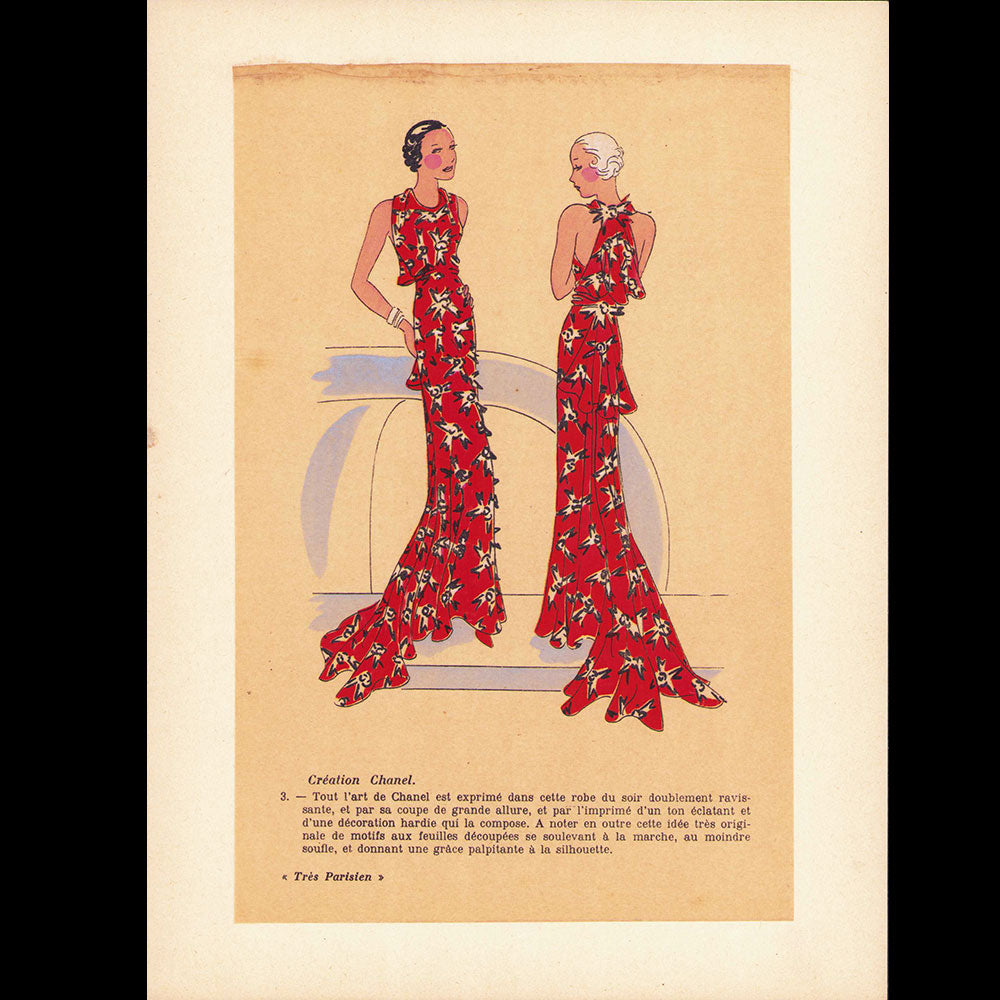 Très Parisien - Réunion de 10 des 11 numéros de l'année 1934