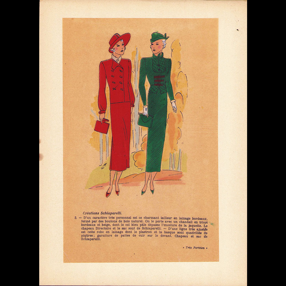 Très Parisien - Réunion de 10 des 11 numéros de l'année 1934