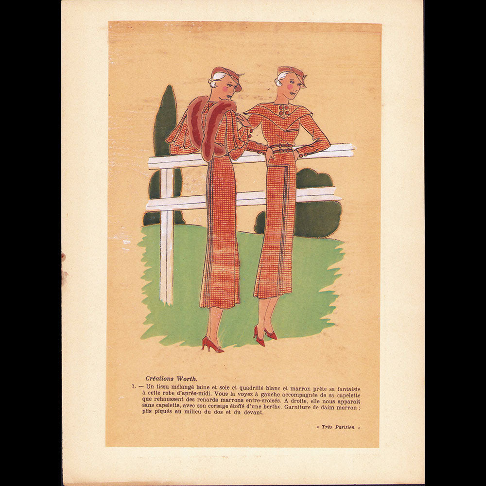 Très Parisien - Réunion de 10 des 11 numéros de l'année 1934